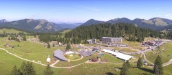 Archived image Webcam Hotel Schwägalp - Säntis mountain 09:00