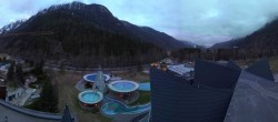 Archived image Webcam Längenfeld: View Aqua Dome 01:00