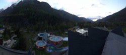 Archiv Foto Webcam Aqua Dome in Längenfeld 19:00