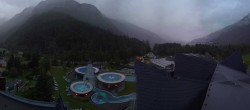 Archiv Foto Webcam Aqua Dome in Längenfeld 19:00