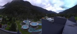 Archiv Foto Webcam Aqua Dome in Längenfeld 19:00