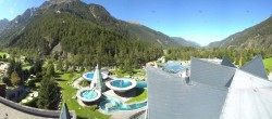 Archived image Webcam Längenfeld: View Aqua Dome 11:00
