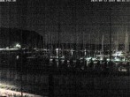 Archiv Foto Webcam Yachthafen Flensburg 23:00