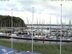 Archiv Foto Webcam Yachthafen Flensburg 09:00