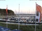 Archiv Foto Webcam Yachthafen Flensburg 22:00