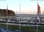 Archiv Foto Webcam Yachthafen Flensburg 23:00