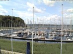 Archiv Foto Webcam Yachthafen Flensburg 13:00