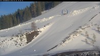 Archived image Webcam Oxenalm Hut near Donnersbachwald 19:00