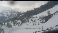 Archived image Webcam Oxenalm Hut - Donnersbachwald 07:00