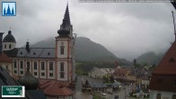 Archiv Foto Webcam Mariazell - Blick auf die Basilika 09:00