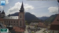 Archiv Foto Webcam Mariazell - Blick auf die Basilika 11:00