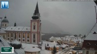 Archiv Foto Webcam Mariazell - Blick auf die Basilika 06:00