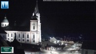 Archiv Foto Webcam Mariazell - Blick auf die Basilika 23:00