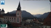 Archiv Foto Webcam Mariazell - Blick auf die Basilika 06:00