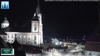 Archiv Foto Webcam Mariazell - Blick auf die Basilika 19:00