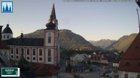 Archiv Foto Webcam Mariazell - Blick auf die Basilika 05:00