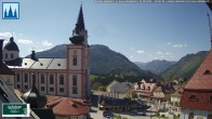 Archiv Foto Webcam Mariazell - Blick auf die Basilika 09:00