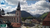 Archiv Foto Webcam Mariazell - Blick auf die Basilika 09:00