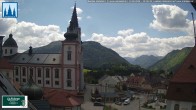 Archiv Foto Webcam Mariazell - Blick auf die Basilika 11:00
