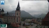 Archiv Foto Webcam Mariazell - Blick auf die Basilika 06:00