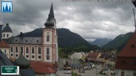 Archiv Foto Webcam Mariazell - Blick auf die Basilika 09:00