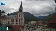Archiv Foto Webcam Mariazell - Blick auf die Basilika 11:00