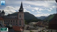Archived image Webcam Mariazell Basilica 13:00