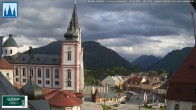 Archived image Webcam Mariazell Basilica 17:00