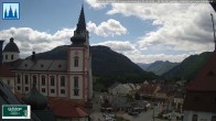 Archiv Foto Webcam Mariazell - Blick auf die Basilika 11:00