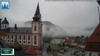 Archiv Foto Webcam Mariazell - Blick auf die Basilika 06:00