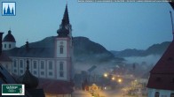 Archiv Foto Webcam Mariazell - Blick auf die Basilika 03:00