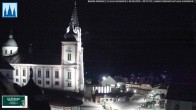 Archiv Foto Webcam Mariazell - Blick auf die Basilika 23:00