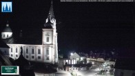 Archiv Foto Webcam Mariazell - Blick auf die Basilika 01:00