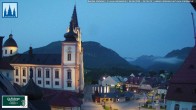 Archiv Foto Webcam Mariazell - Blick auf die Basilika 03:00