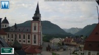 Archiv Foto Webcam Mariazell - Blick auf die Basilika 05:00