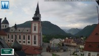 Archiv Foto Webcam Mariazell - Blick auf die Basilika 06:00