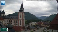 Archiv Foto Webcam Mariazell - Blick auf die Basilika 07:00