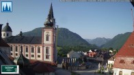 Archiv Foto Webcam Mariazell - Blick auf die Basilika 06:00
