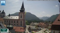 Archiv Foto Webcam Mariazell - Blick auf die Basilika 11:00