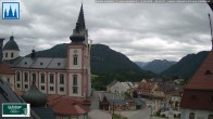 Archiv Foto Webcam Mariazell - Blick auf die Basilika 05:00