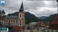 Archiv Foto Webcam Mariazell - Blick auf die Basilika 06:00