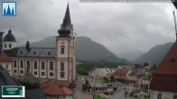 Archiv Foto Webcam Mariazell - Blick auf die Basilika 07:00