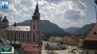 Archiv Foto Webcam Mariazell - Blick auf die Basilika 11:00