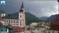 Archiv Foto Webcam Mariazell - Blick auf die Basilika 15:00