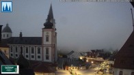 Archiv Foto Webcam Mariazell - Blick auf die Basilika 03:00
