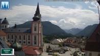 Archiv Foto Webcam Mariazell - Blick auf die Basilika 13:00