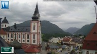Archiv Foto Webcam Mariazell - Blick auf die Basilika 15:00