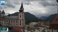 Archiv Foto Webcam Mariazell - Blick auf die Basilika 11:00