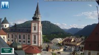 Archiv Foto Webcam Mariazell - Blick auf die Basilika 17:00