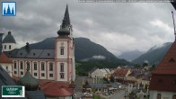Archiv Foto Webcam Mariazell - Blick auf die Basilika 09:00